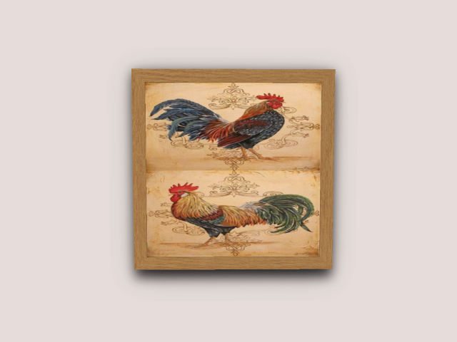 Frame roosters