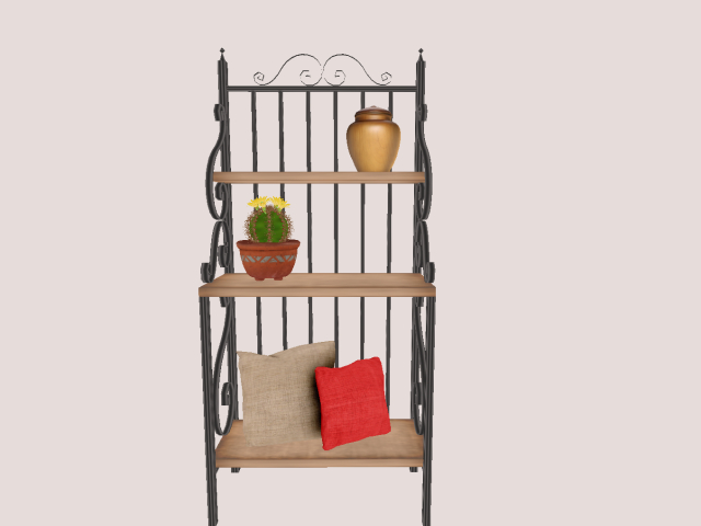 Shelf  With Pillows