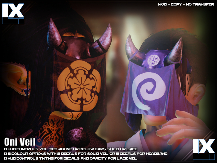 LVL9 Oni Veil
