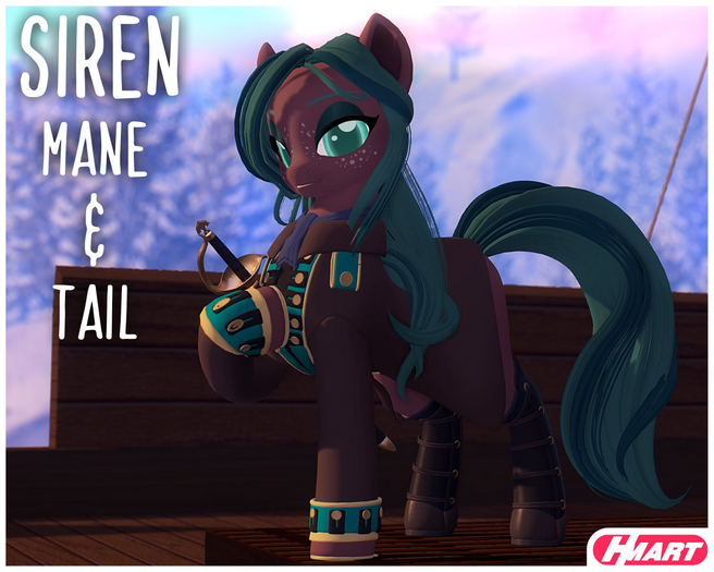 [HMART] Siren Mane and Tail