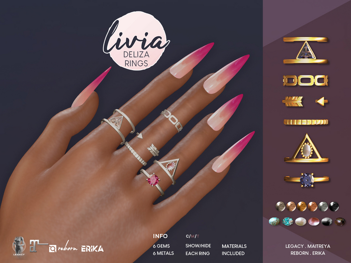 LIVIA Deliza Bento Rings