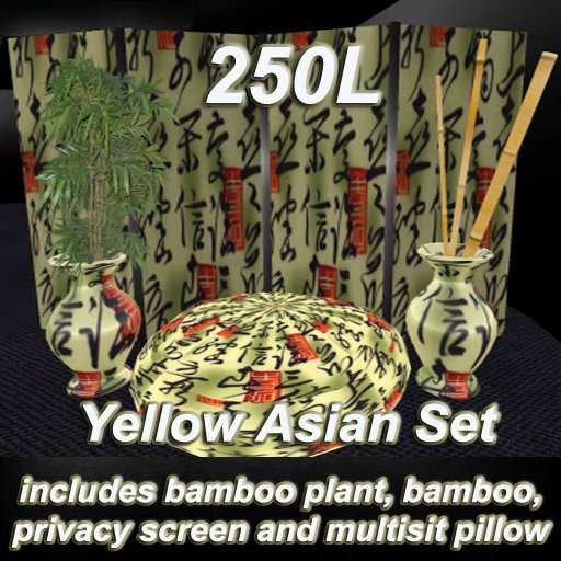 PDN: YELLOW ASIAN SET