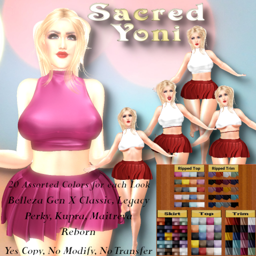 **SYJ** Della Ripped Fat Pack Set Boxed