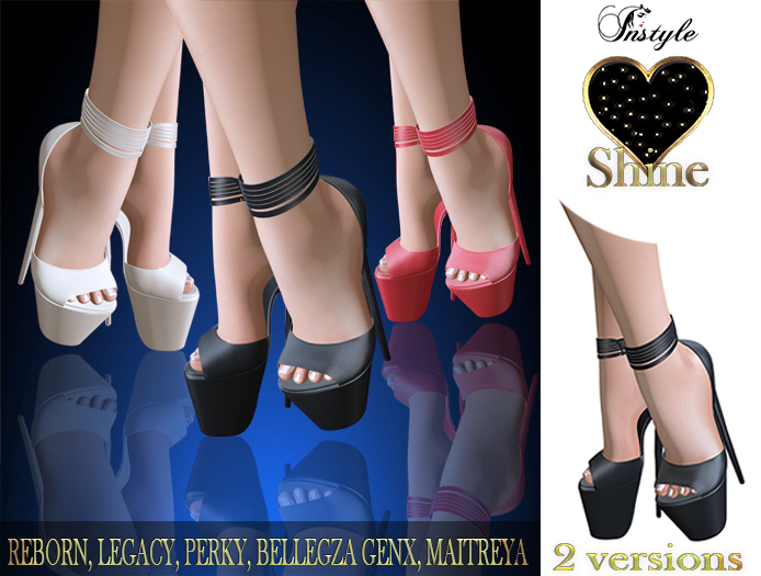 IPROMO!!InStyle -HEELS Lera Black