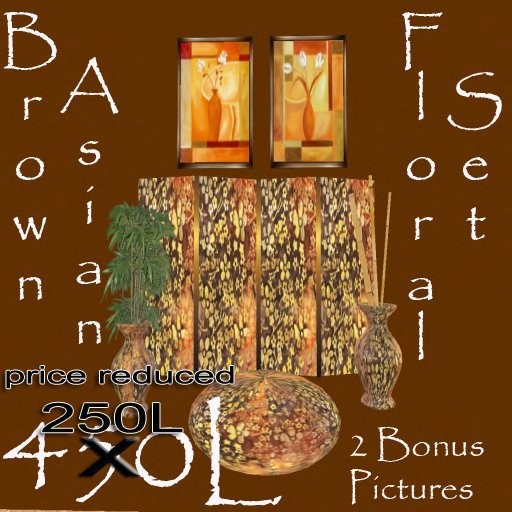 PDN: BROWN ASIAN SET