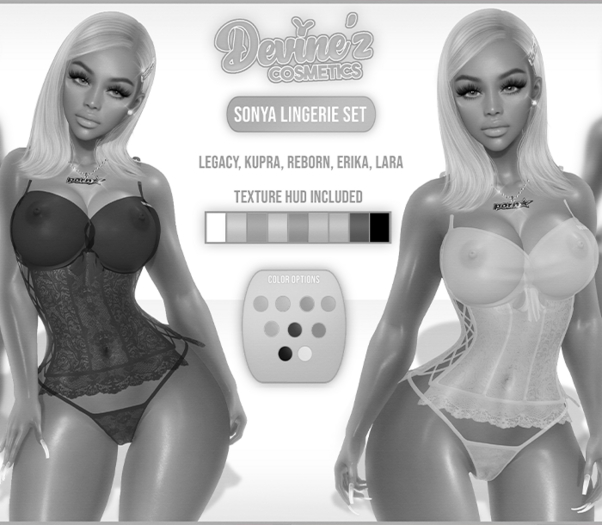 Devine'z : "Sonya Lingerie Set" ♡ Demo