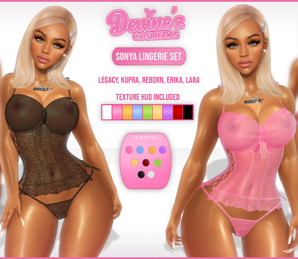 Devine'z : "Sonya Lingerie Set" ♡
