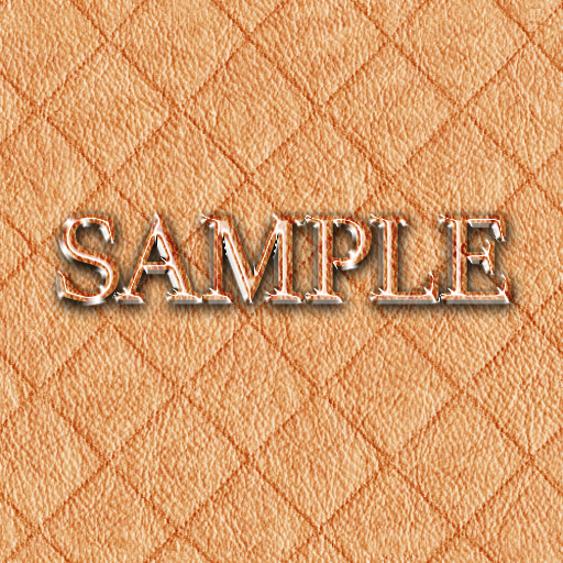 Zoy Texture [ Diamond Leather 02 ] Seamless - Orange