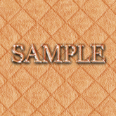 Zoy Texture [ Diamond Leather 02 ] Seamless - Orange