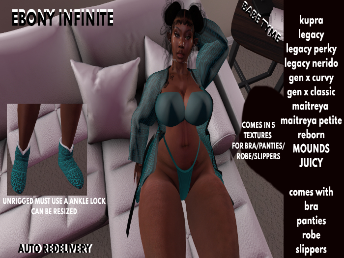 {EI}EBONY INFINITE-babe tyme{FATPACK}