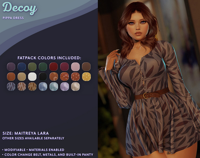 Decoy - Pippa Dress: Maitreya