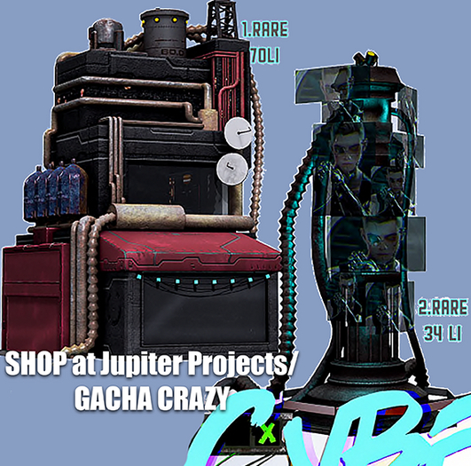 PIRAYA&TROPIX - Cyber City Gacha - control tower RARE