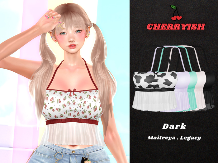 ::CHERRYISH:: Giselle Top - Dark