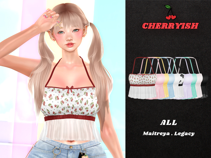 ::CHERRYISH:: Giselle Top - All(Fatpack)