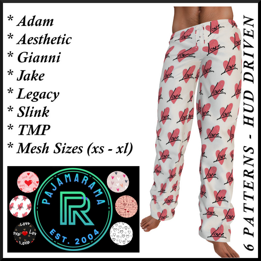 PAJAMARAMA - VALENTINES - BAG (P2) ((MEN))