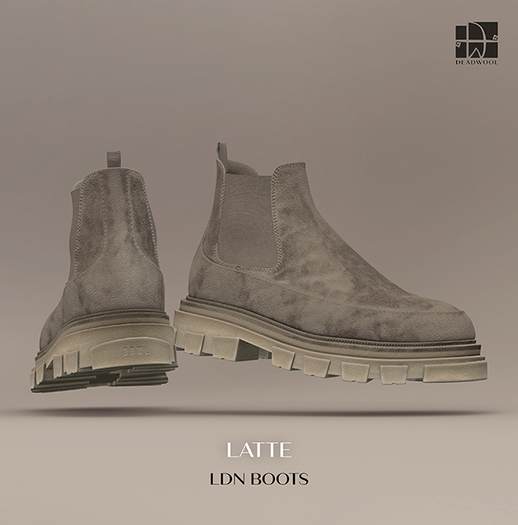 [Deadwool] LDN boots - latte