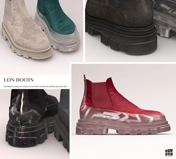 [Deadwool] LDN boots - Leather pack