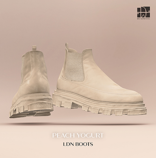 [Deadwool] LDN boots - peach yogurt