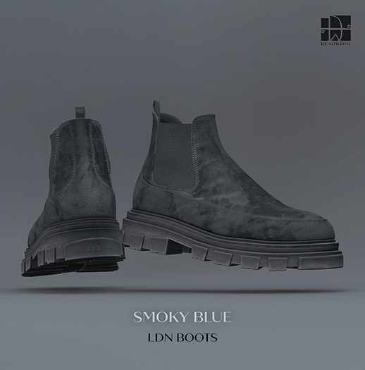 [Deadwool] LDN boots - smoky blue