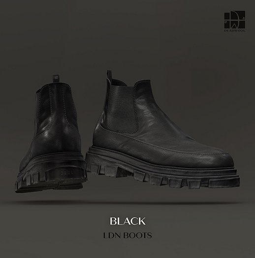 [Deadwool] LDN boots - black