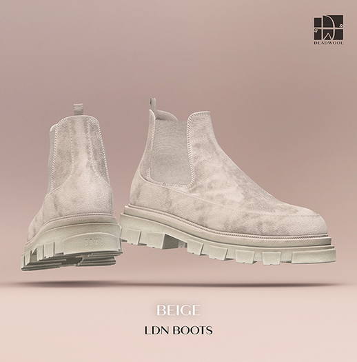 [Deadwool] LDN boots - beige