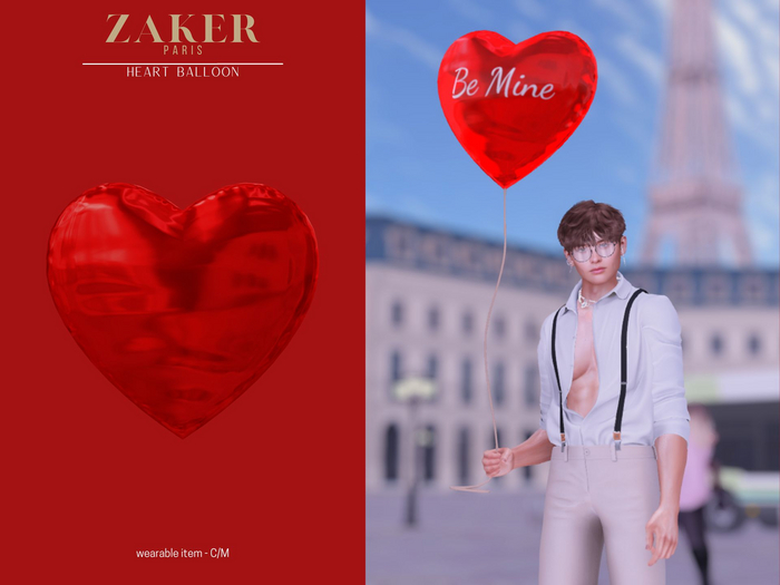 ZAKER : Heart Balloon SIMPLE