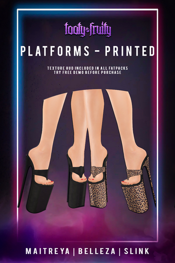 Tooty Fruity - Platforms - Printed