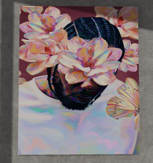 FLOWER KEN - WALL ART