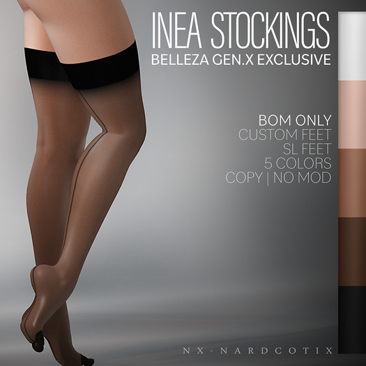 NX-Nardcotix Inea BOM Stockings -Gen.X-