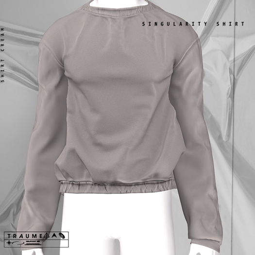 [Traume] Singularity Shirt Cream