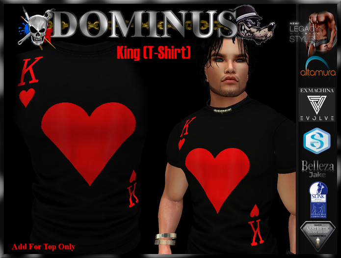 ~DOMINUS~King (T-Shirt)  (ADD)