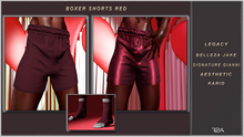 R2A-BOXER SHORTS RED