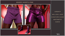R2A-BOXER SHORTS PINK