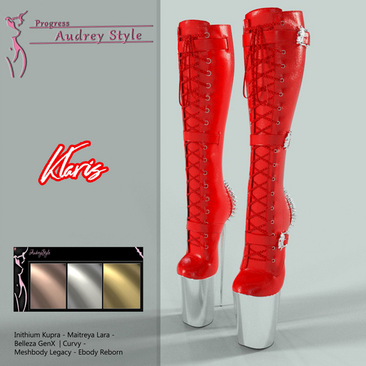 .:: AS ::. Klaris Boots - Red