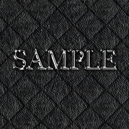 Zoy Texture [ Diamond Leather 03 ] Seamless - Black