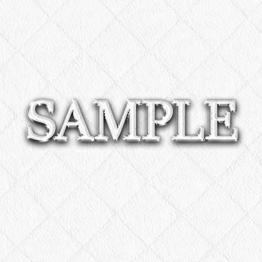 Zoy Texture [ Diamond Leather 03 ] Seamless - Clear White