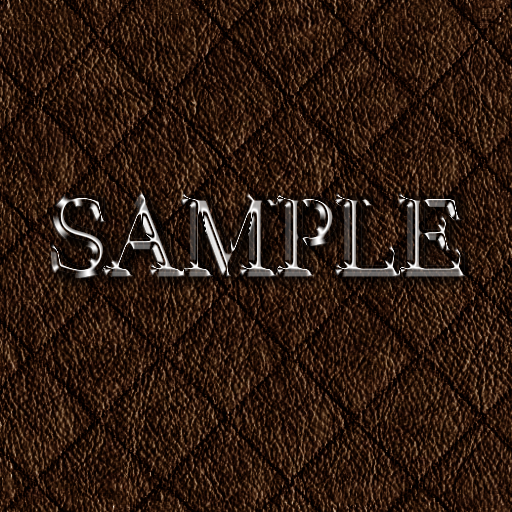 Zoy Texture [ Diamond Leather 03 ] Seamless - Dark Brown
