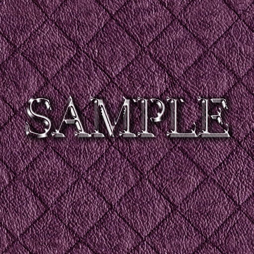 Zoy Texture [ Diamond Leather 03 ] Seamless - Plum