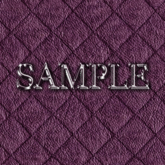 Zoy Texture [ Diamond Leather 03 ] Seamless - Plum
