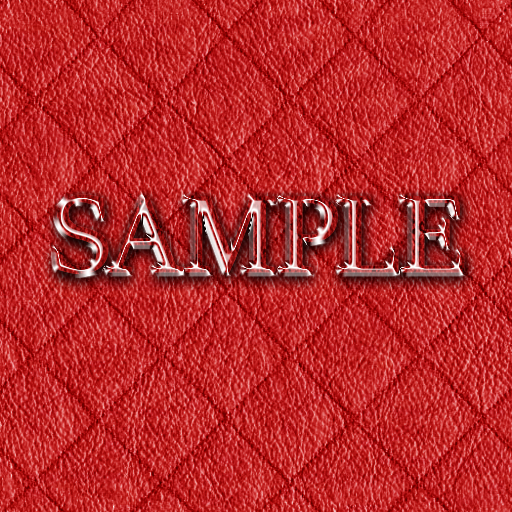 Zoy Texture [ Diamond Leather 03 ] Seamless - Red