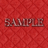 Zoy Texture [ Diamond Leather 03 ] Seamless - Red