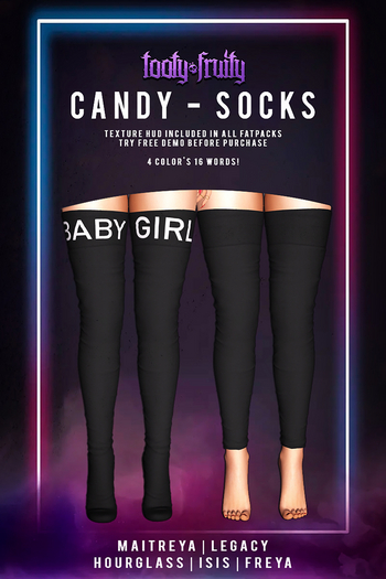 Tooty Fruity - Candy - Socks