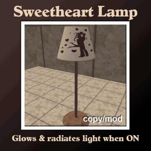 *~CC~* Sweetheart Lamp (boxed)