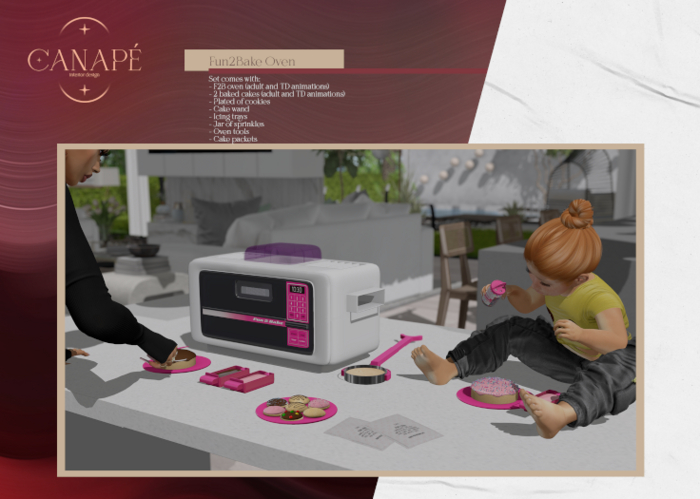 [Canape] Fun2bake Mommy & Me Set 