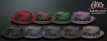 POISON ROUGE Blur Hat FATPACK