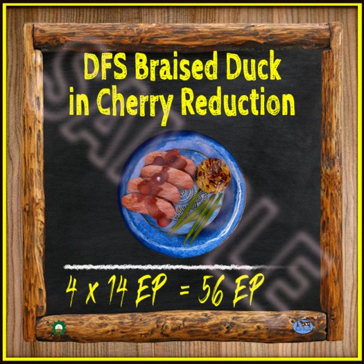TEXTURE - DFS Braised Duck in Cherry Reduction (Full Perm)