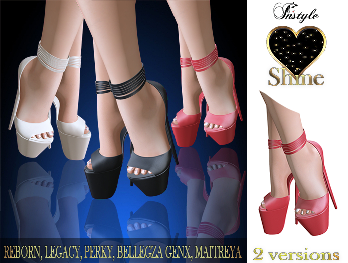 IPROMO!!InStyle -HEELS Lera Marsala