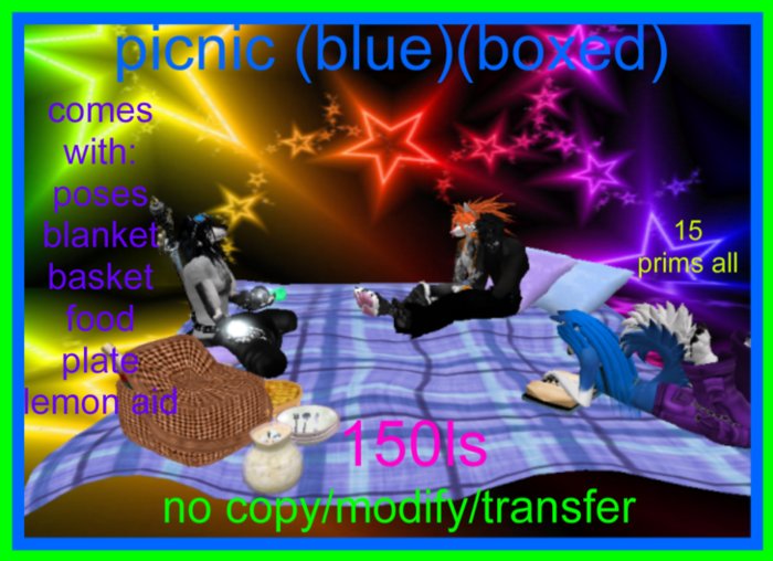 picnic (blue)(boxed)