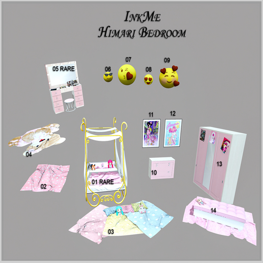 07 ::InkMe:: Himari Bedroom RARE