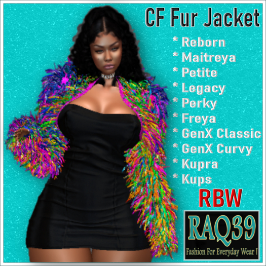 [R39] CF Fur jacket-RBW
